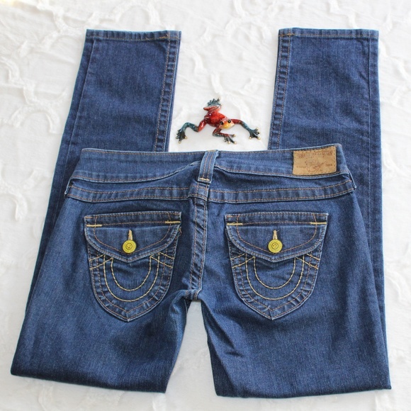 True Religion True Essential Denim Straight Jeans - Picture 2 of 6